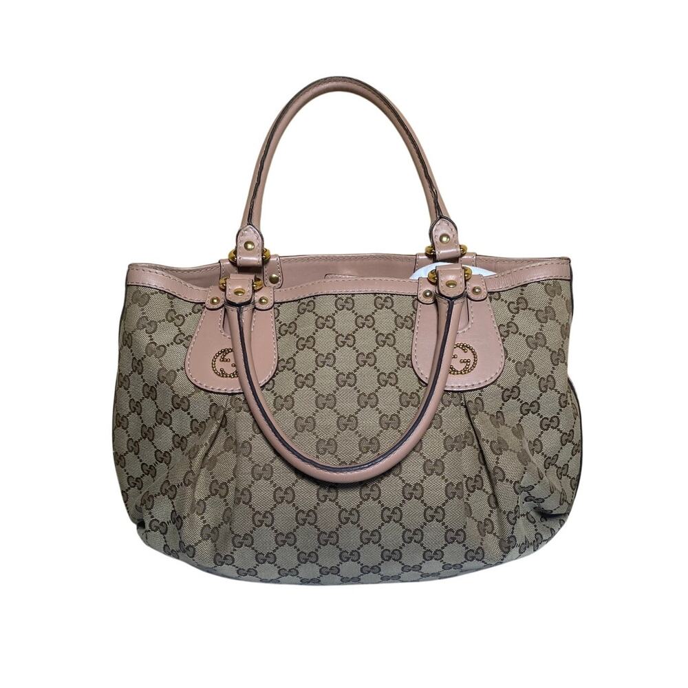 Original GG Canvas Scarlett Medium Tote